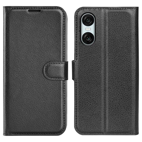Classic Sony Xperia 10 VI flip etui - Svart Black