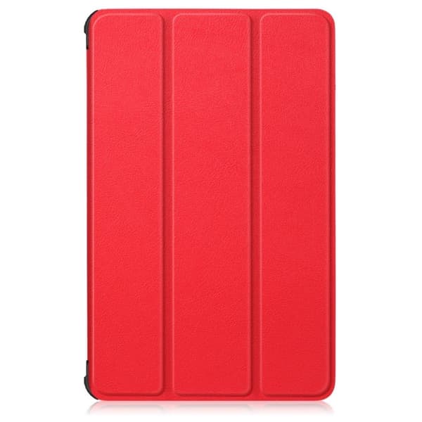Lenovo Tab P11 tri-fold läderfodral - Röd Röd