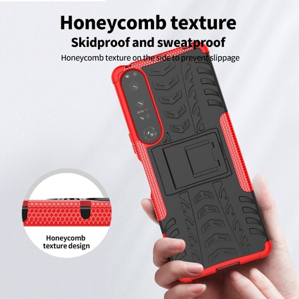 Offroad Suojakotelo Sony Xperia 1 Iv - Oranssi Orange