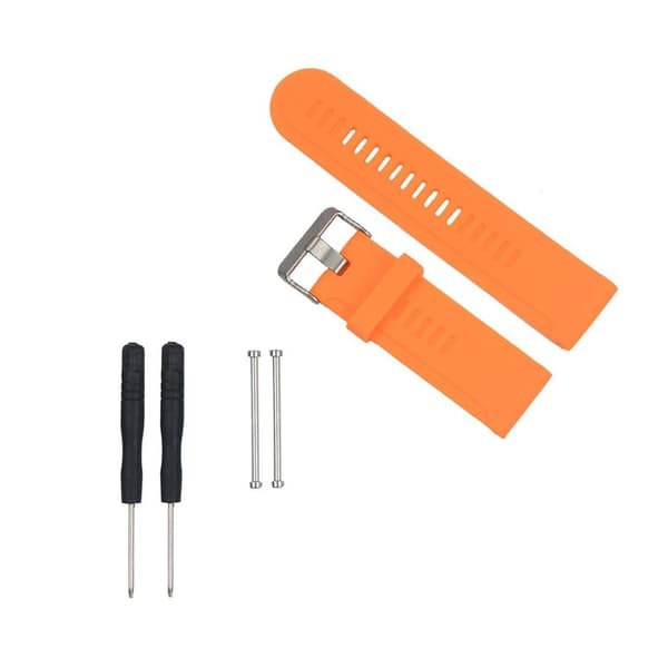 Garmin Fenix 3 silikonerem - Orange Orange