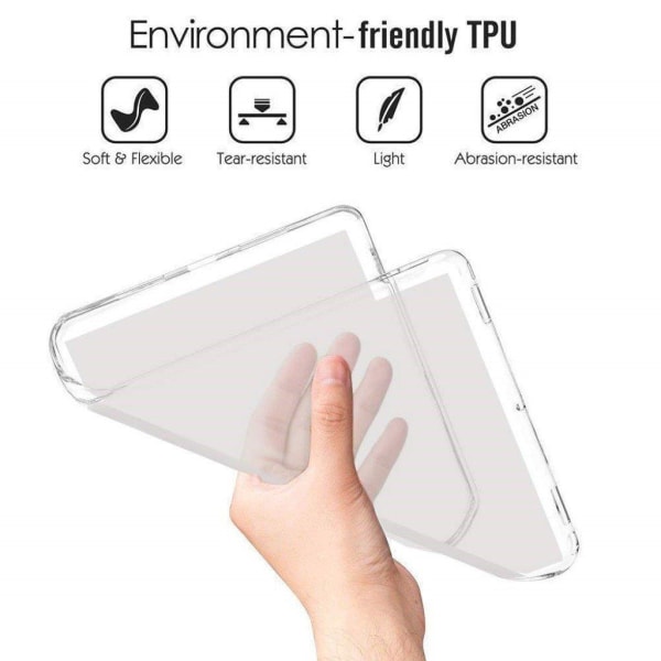 Samsung Galaxy Tab S5e clear non-slip case Transparent