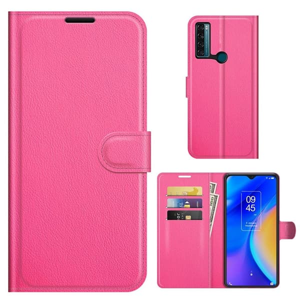 Classic Tcl 20 Se Läppäkotelo - Rose Pink