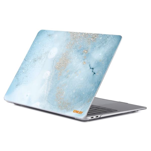 HAT PRINCE MacBook Pro 14 M1 / M1 Max (A2442, 2021) streamer light pattern style cover - Blå Og Blå Blue