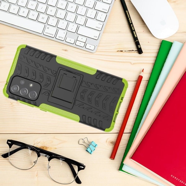 Offroad Samsung Galaxy A73 cover - Grøn Green