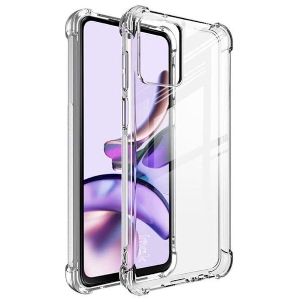 Lux-Case Airbag-skydd för Motorola Moto G73 Transparent