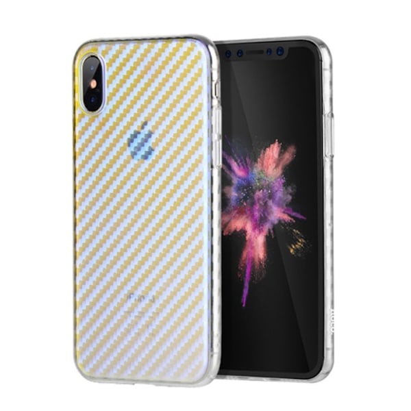 HOCO iPhone X plastikk cover - Lys grått White