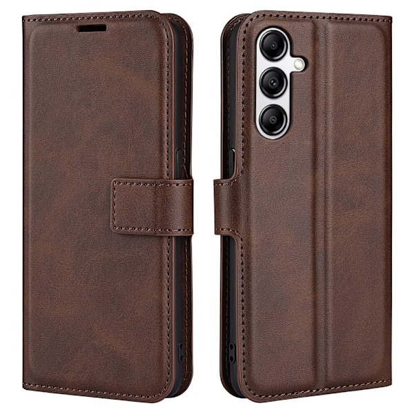 Lompakko Nahkakotelo For Samsung Galaxy A34 5G - Ruskea Brown