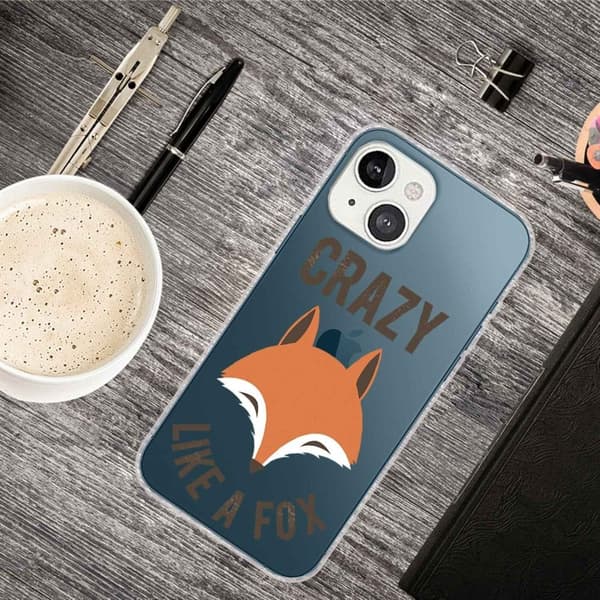 Deco iPhone 14 Plus deksel - Rev Brown