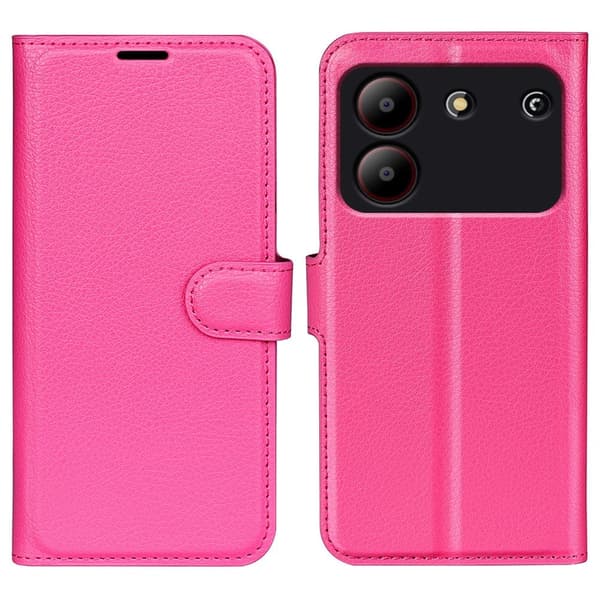 Classic ZTE Blade A54 flip etui - Rose Pink
