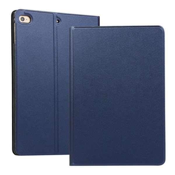 iPad Mini (2019) fodral av konstläder - Mörkblå Blå