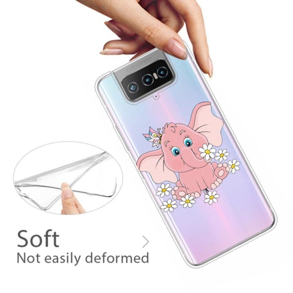 Deco Asus Zenfone 7 Pro kotelot - Norsu Pink