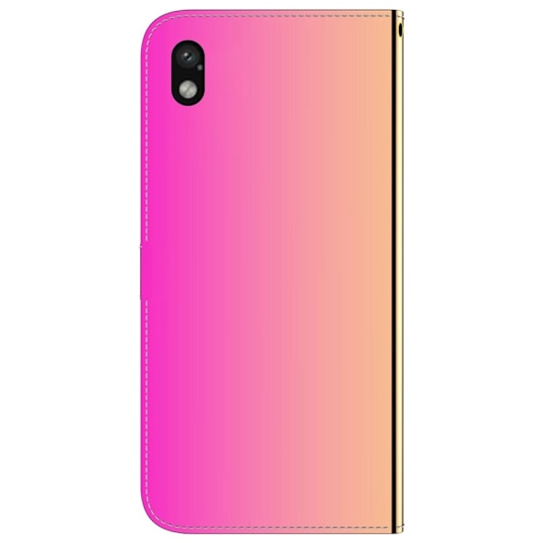 Mirror Sony Xperia Ace III flip case - Ruusu Pink