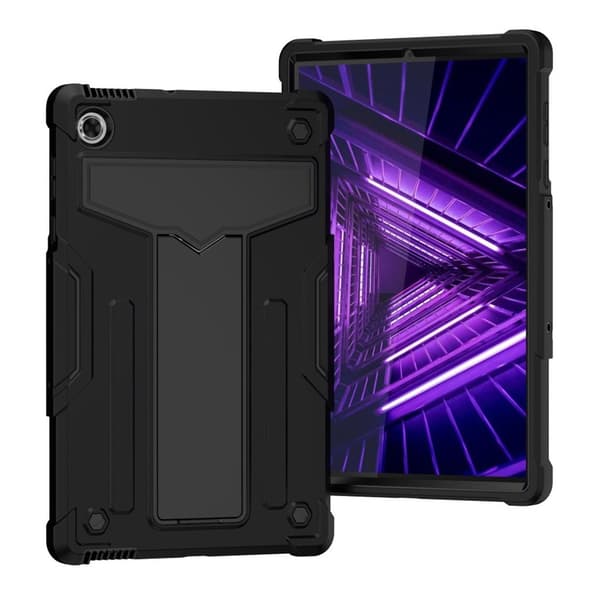 Lenovo Tab M10 FHD Plus silikonfodral - Helsvart Svart