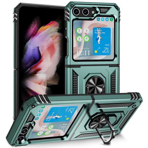 Bofink Combat Samsung Galaxy Z Flip5 skal - Grön Grön