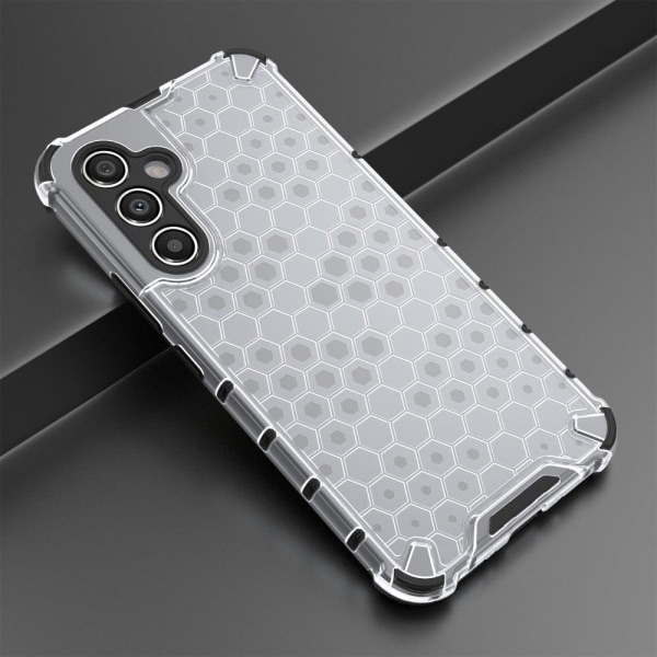 Bofink Honeycomb Samsung Galaxy A54 Suojakotelo - Harmaa Silver grey