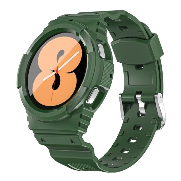 Samsung Galaxy Watch 4 Classic (42mm) TPU watch strap - Army Gre Green