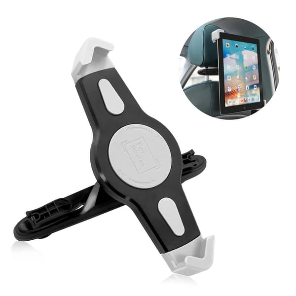 Universaali auton takaistuimen tabletin pidike kiinnike Black