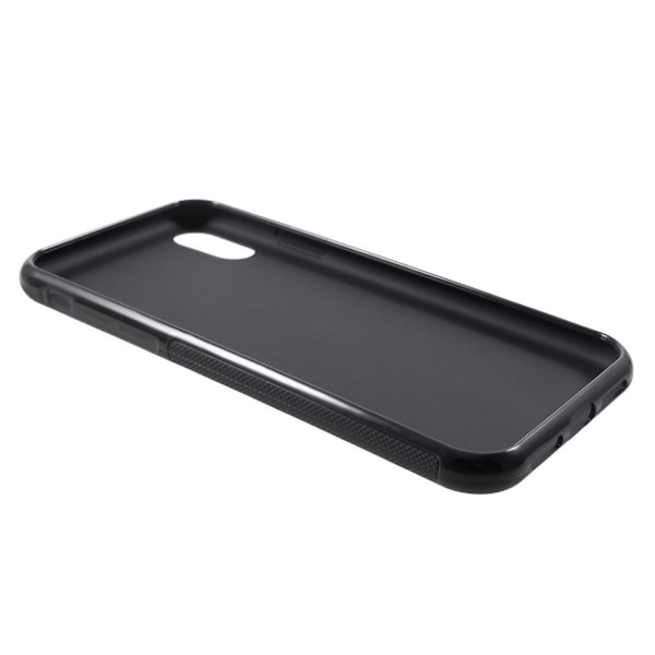 Skridsikkert, fleksibelt etui til iPhone Xs Max - Sort Black