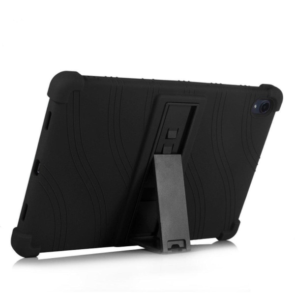 Lenovo Tab P11 slide-out style kickstand silikon Fodral - Svart Svart
