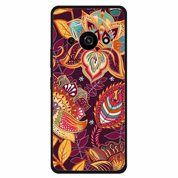 Imagine Xiaomi Redmi A3 / Xiaomi Poco C61 deksel - Cercis Gullblomst Red