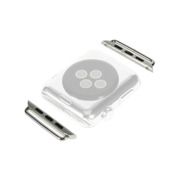 Apple Watch 38mm Ersättning Lås Anslutning - Silver Silvergrå