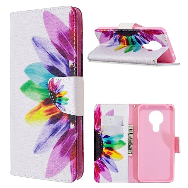 Wonderland Nokia 5.3 kotelot - Värikäs Terälehdet Multicolor