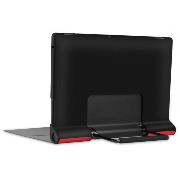 Lenovo Yoga 13 PU leather flip case with kickstand - Red Red