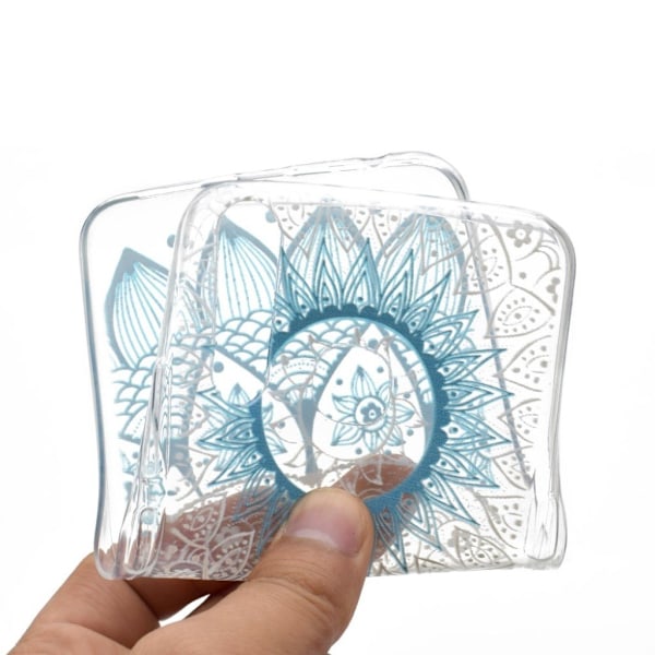 Deco Huawei P40 Lite E kuoret - Sininen Mandala Blue