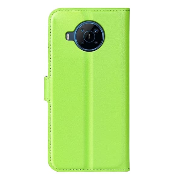 Classic Motorola Moto E30 flip etui - Grønn Green