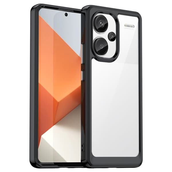 Xiaomi Redmi Note 13 Pro Plus smart akryldeksel - Svart Black