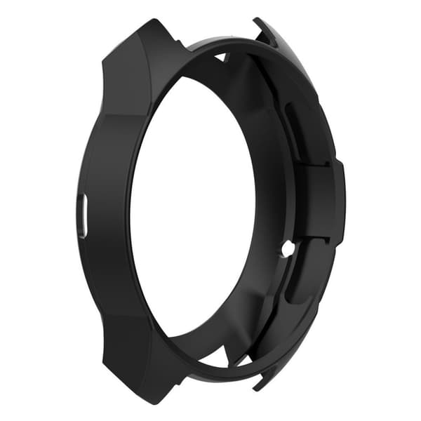 Samsung Galaxy Watch (42mm) blødt silikone etui - Sort Black