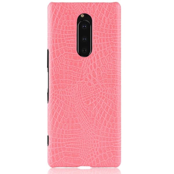 Croco Sony Xperia XZ4 skal - Rosa Rosa