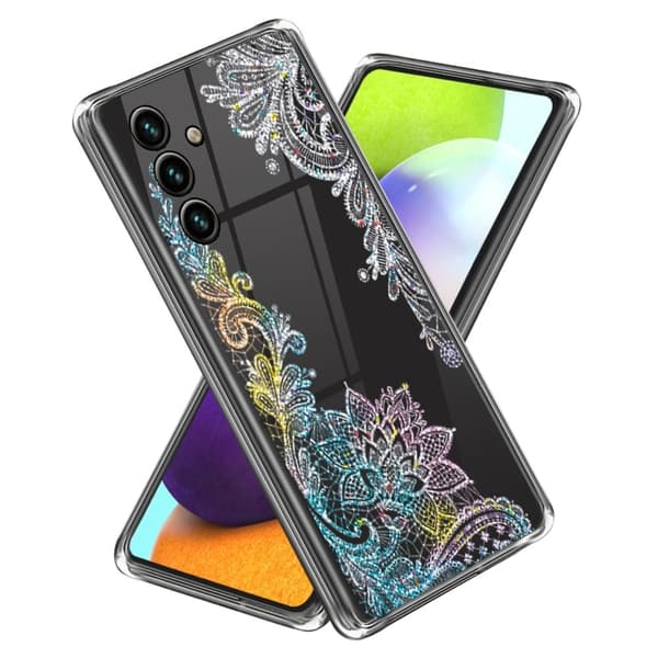 Deco Samsung Galaxy M14 Suojakotelo - Lace Mandala Multicolor