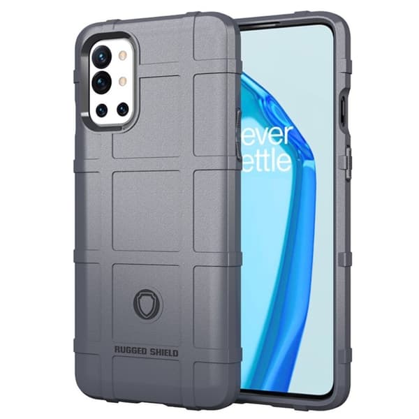 Rugged Shield Etui OnePlus 9R - Grå Silver grey