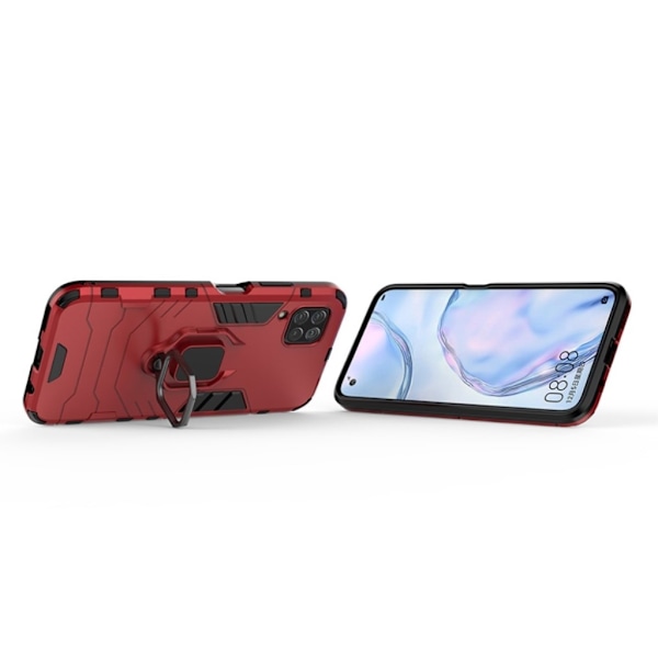 Ring Guard kuoret - Huawei P40 Lite / Nova 6 SE - Punainen Red