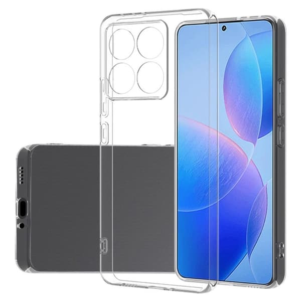 Erittäin ohut läpinäkyvä kotelo Xiaomi 14T Transparent