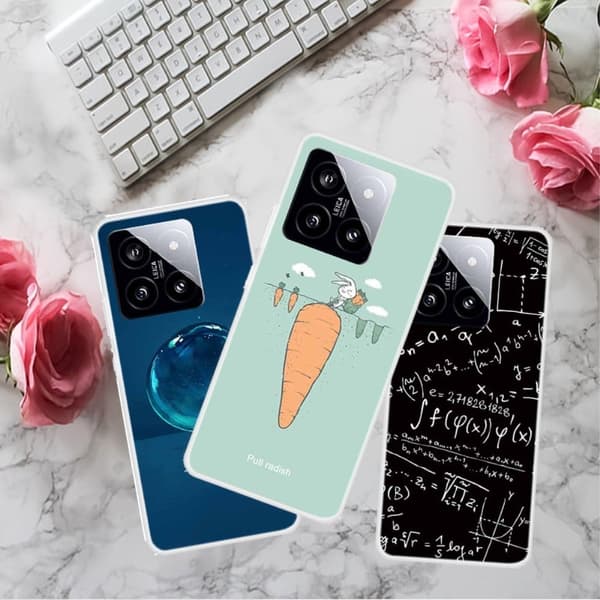 Imagine Xiaomi 14 cover - Kat Silver grey