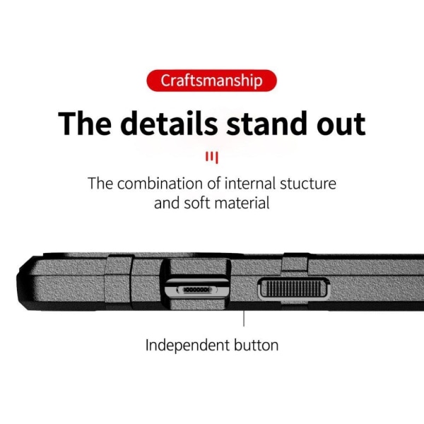 Rugged Shield case - OnePlus 8T - Black Black