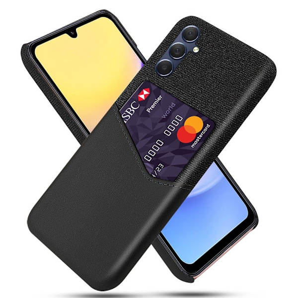 Bofink Oppo A15 korttikotelo - Musta Black