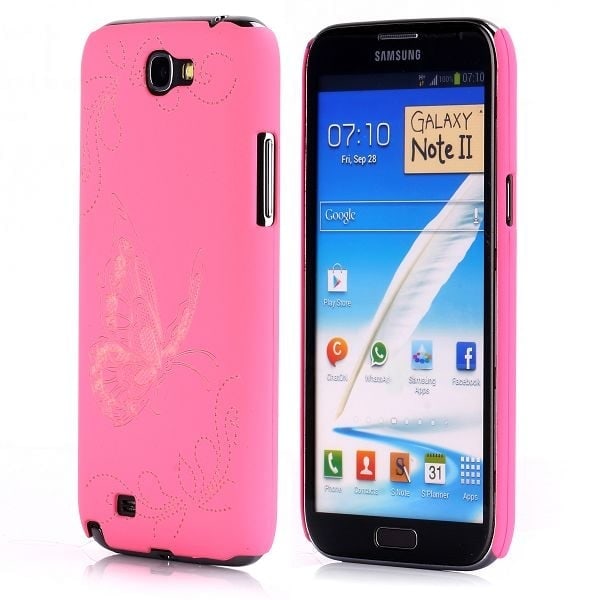 Joy (Vit) Samsung Galaxy Note 2 Skal Vit