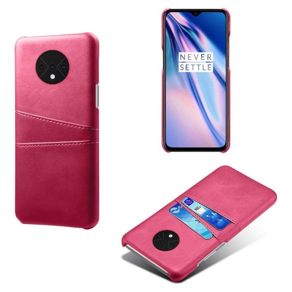 Dual Card OnePlus 7T kuoret - Ruusu Pink