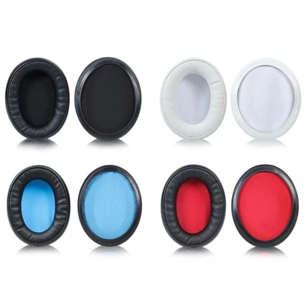 1 par Audio-Technica ATH-AR5IS / AR5BT læderørepuder - Sort Black