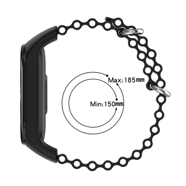 Xiaomi Mi Band 7 / 6 / 5 / 4 / 3 silikone rem med cover - Lyserød Pink