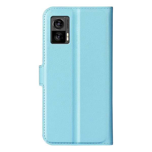 Classic Motorola Edge 30 Neo Läppäkotelo - Sininen Blue
