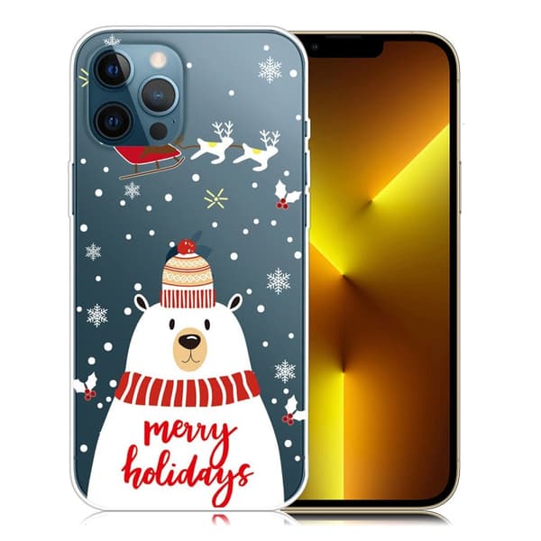Julfodral till iPhone 13 Pro Max - Björn Och Björn multifärg