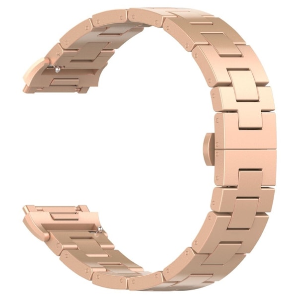 Fitbit Ionic Exklusivt Klockband i stål - Rose guld Rosa