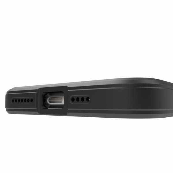 Blødt grebsformet iPhone 11 Pro cover - Mørkegrå Silver grey