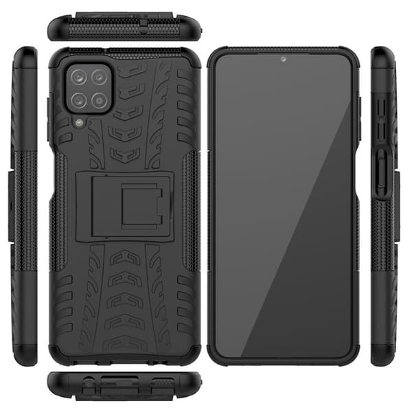 Offroad etui - Samsung Galaxy A12 5G - sort Black