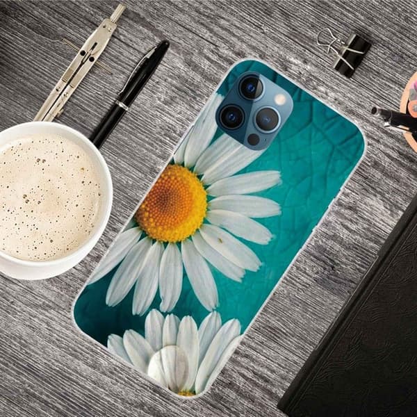 Deco iPhone 14 Pro deksel - Tusenfryd White
