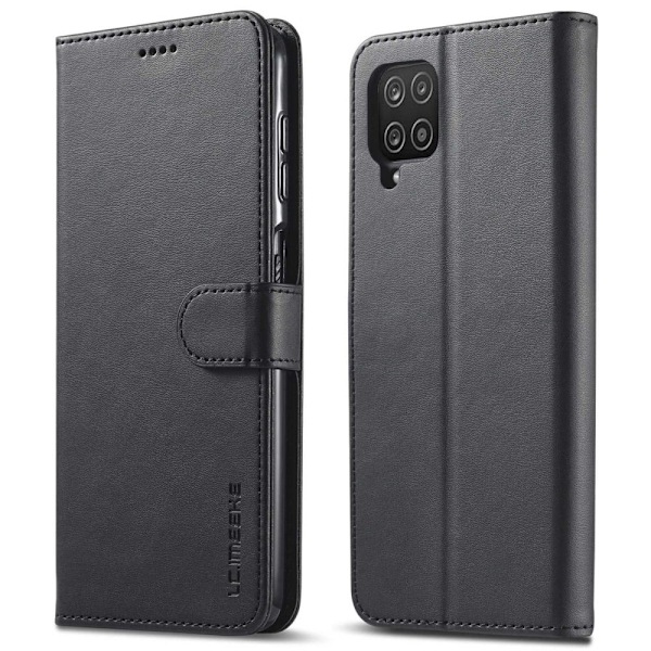 LC.Imeeke läder Samsung Galaxy M33 5G fodral - Svart Svart